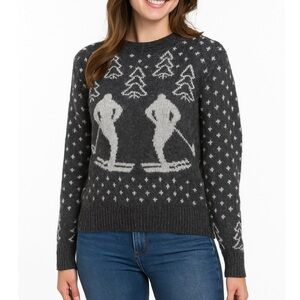 Little Lisa Vintage Women’s SKi themed Sweater